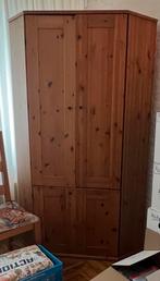 Ikea Alve hoek-computerkast bruin eikenhout, Huis en Inrichting, Kasten | Computermeubels, Ophalen, Zo goed als nieuw, 40 tot 80 cm