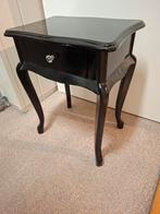 Oud tafeltje met lade, Huis en Inrichting, Tafels | Bijzettafels, Minder dan 55 cm, Gebruikt, Vintage, Rechthoekig