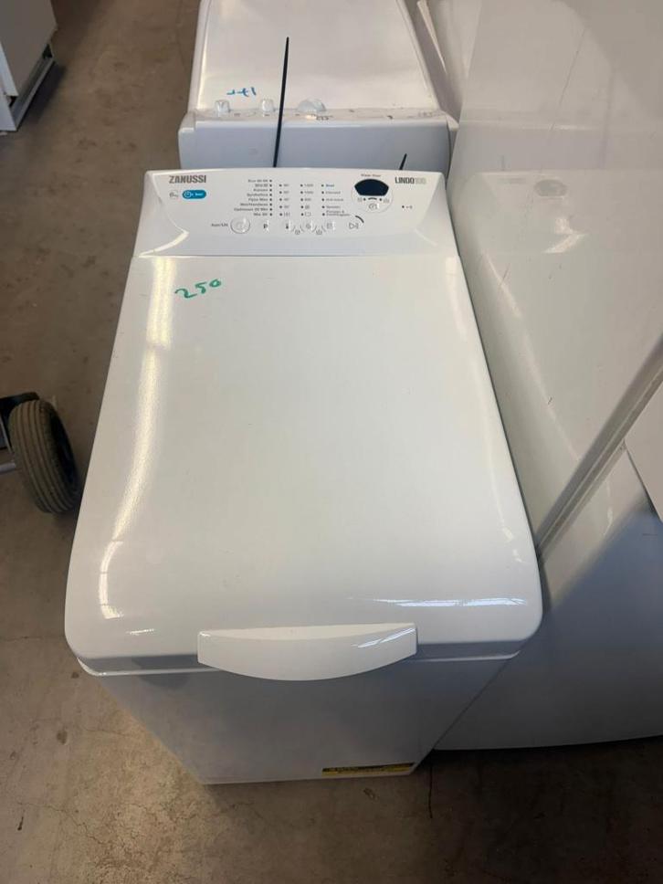 Zanussi Wasmachine bovenlader schoon garantie, Witgoed en Apparatuur, Wasmachines, Zo goed als nieuw, Bovenlader, 6 tot 8 kg, 85 tot 90 cm