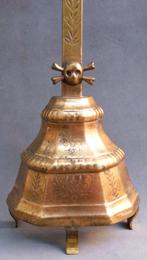 17-18 de eeuw Koperen Limburgs Staand Kruis Volkskunst, Antiek en Kunst, Ophalen of Verzenden, Koper