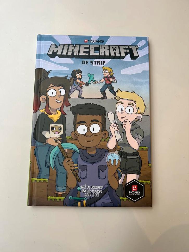 Minecraft De Strip - Nieuwstaat!, Boeken, Stripboeken, Nieuw, Eén stripboek, Ophalen of Verzenden