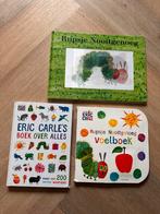 3 boeken van Eric Carles (rupsje nooitgenoeg), Boeken, Kinderboeken | Baby's en Peuters, Ophalen of Verzenden, Gelezen