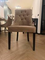 Luxe Chesterfield stoelen, Bruin, Ophalen of Verzenden, Zo goed als nieuw, Eén