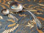 Twee mooie antieke silverplate sauslepels uit Engeland 1900., Antiek en Kunst, Antiek | Bestek, Ophalen of Verzenden