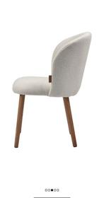 Te koop 6 eetkamerstoelen van Woood, Huis en Inrichting, Stoelen, Ophalen, Hout, Overige kleuren, Zo goed als nieuw