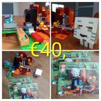 Lego Minecraft 21143 - The Nether Portal, Kinderen en Baby's, Speelgoed | Duplo en Lego, Ophalen of Verzenden, Zo goed als nieuw