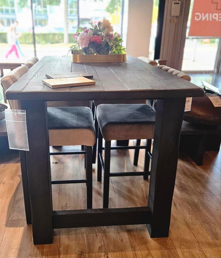 Bartafel eiken van €1799 nu voor €549,-, Huis en Inrichting, Tafels | Statafels, Zo goed als nieuw, Ophalen