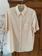 Creme blouse Erfo 42, Ophalen of Verzenden, Zo goed als nieuw, Maat 42/44 (L), Beige