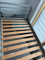 Ikea Metalen Bedframe - Gebruikt, Gebruikt, 90 cm, Eenpersoons, Zwart