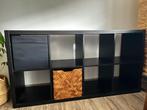 2x Ikea 8 vaks Kallax open kast vakkenkast 4x2 zwart, Ophalen, 100 tot 150 cm, 5 laden of meer, Zo goed als nieuw