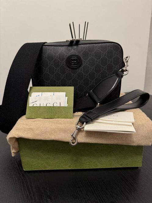 Gucci Ophidia Tas, Sieraden, Tassen en Uiterlijk, Tassen | Schoudertassen, Nieuw, Zwart, Ophalen of Verzenden