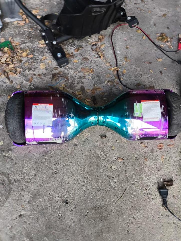 Hoverboard met kart, Kinderen en Baby's, Speelgoed | Buiten | Accuvoertuigen, Gebruikt, Ophalen