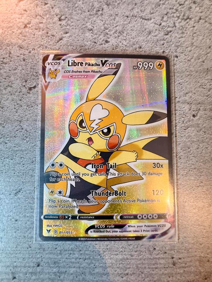 Libre Pikachu VCOS – Pokémon Cosplay Proxy, Hobby en Vrije tijd, Verzamelkaartspellen | Pokémon, Zo goed als nieuw, Verzenden