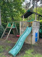 Speelhuisje, jungle gym, Ophalen, Gebruikt, Glijbaan