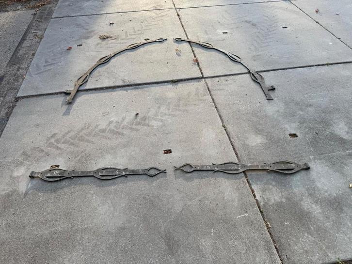 Duim gehengen, Tuin en Terras, Tuinpoorten, Gebruikt, Looppoort, Overige materialen, 150 tot 200 cm, 100 tot 150 cm, Ophalen