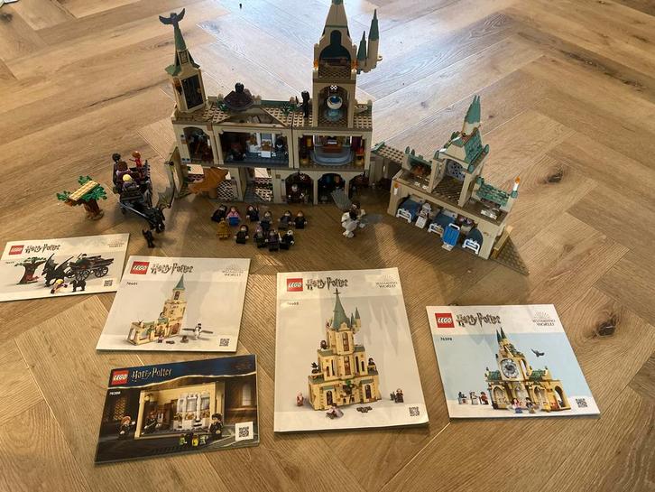 LEGO Harry Potter Kasteel Zweinstein complete sets, Kinderen en Baby's, Speelgoed | Duplo en Lego, Zo goed als nieuw, Lego, Complete set