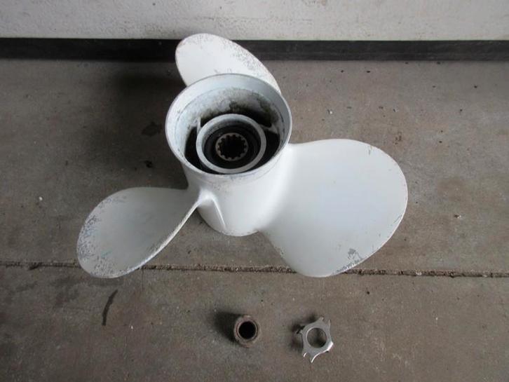 Propeller 30 pk Mercury 2T + moer, Watersport en Boten, Accessoires en Onderhoud, Gebruikt, Motor en Techniek, Ophalen