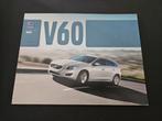 Brochure Volvo V60 model 2012, Ophalen of Verzenden, Zo goed als nieuw, Volvo