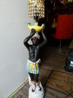 vintage - antieke Moorish vloerlamp Blackamoor, Antiek en Kunst, Antiek | Lampen, Ophalen