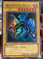 Yu-Gi-Oh! Red Eyes Black Dragon SDJ Old US Print M/NM !, Hobby en Vrije tijd, Verzamelkaartspellen | Yu-gi-Oh!, Verzenden, Zo goed als nieuw
