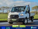 FORD TRANSIT 2.0 l3 open-laadbak ac!, Auto's, Gebruikt, Euro 6, 129 pk, Wit