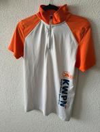 Paardrijkleding polo shirt KWPN oranje wit maat m, Dieren en Toebehoren, Paardrijkleding, Ophalen of Verzenden, Zo goed als nieuw