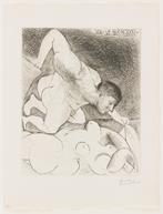 Picasso (1881) Lithografie " Suite Vollard Nr V " SPADEM, Antiek en Kunst, Kunst | Litho's en Zeefdrukken, Ophalen of Verzenden
