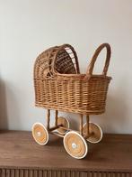 Rieten poppenwagen, Ophalen, Gebruikt, Babypop