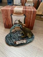 Luville - Efteling Kikker met kroon - kerstminiatuur, Verzamelen, Efteling, Ophalen of Verzenden, Zo goed als nieuw, Beeldje of Poppetje