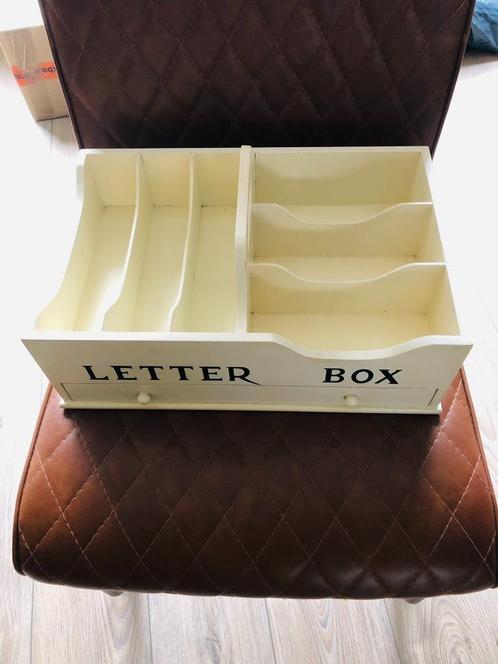 Brievenbak / Letter box / organizer, Huis en Inrichting, Woonaccessoires | Overige, Gebruikt, Ophalen of Verzenden