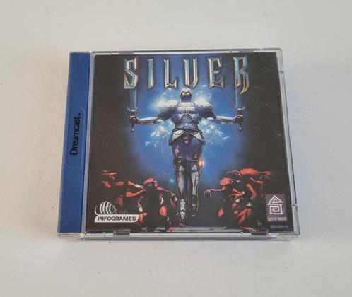 Silver Sega Dreamcast Game Compleet, Spelcomputers en Games, Games | Sega, Gebruikt, Saturn of Dreamcast, Ophalen of Verzenden