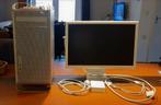 Apple scherm 20" +gratis Mac G5+tv-kaart Lees advertentie, Computers en Software, Apple Desktops, Ophalen, Nvt, Gebruikt, 2 tot 3 Ghz