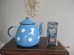 emaille theepot polkadot, Ophalen of Verzenden