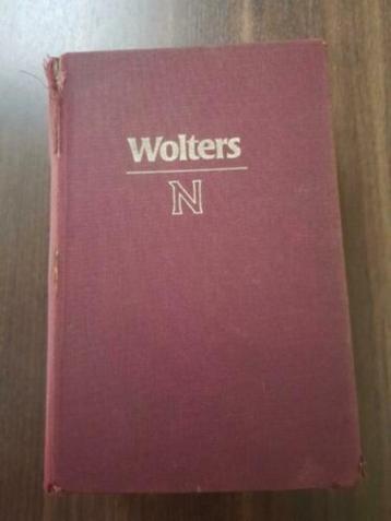 Wolters' Woordenboek Nederlands zevenentwintigste druk beschikbaar voor biedingen