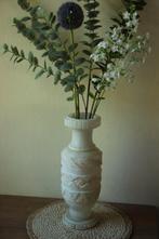 Vintage grote Albasten vaas, Ophalen of Verzenden