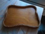 Leuk oud retro/vintage houten dienblad., Verzamelen, Ophalen of Verzenden, Huis en Inrichting