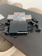 Playstation 3+5spellen+5console, Spelcomputers en Games, Spelcomputers | Sony PlayStation 2, Met 1 controller, Ophalen of Verzenden