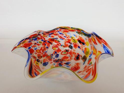 Schaal Murano Millefiori, Antiek en Kunst, Antiek | Glas en Kristal, Ophalen of Verzenden