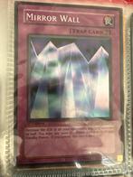 Yu-Gi-Oh! Mirror Wall - Zeldzame Kaart! First editon, Verzamelen, Ophalen of Verzenden, Gebruikt