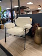 Design fauteil - fauteuil teddy - witte fauteuil boucle, Ophalen, Minder dan 75 cm, Nieuw, Stof