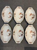 6 grote broodschalen C.Jamin jaren ‘30, Ophalen of Verzenden