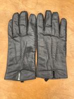 HEMA leren herenhandschoenen zwart maat M, Ophalen of Verzenden, Zo goed als nieuw, Maat 48/50 (M), Handschoenen