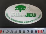 sticker Mill en St. Hubert  MILLJEU Milieu en natuurverenigi, Ophalen, Zo goed als nieuw