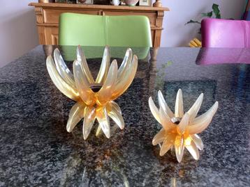 Kandelaar, lucite, acryl, Friedel, Duitsland, vintage, setpr beschikbaar voor biedingen