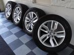 Audi Q5 80A Originele LMV Continental Zomerbanden, Ophalen, 18 inch, Gebruikt, Banden en Velgen