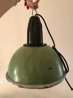 Industriële Fabriekslamp Emaille - Hanglamp – Groen, Ophalen, Nieuw, Minder dan 50 cm, Industrieel
