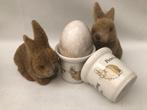 Wedgwood peter rabbit   2 eierdopjes zgan, Huis en Inrichting, Keuken | Servies, Overige typen, Ophalen of Verzenden, Zo goed als nieuw