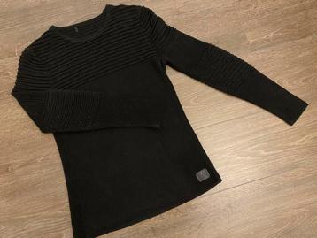 Heren pullover trui zwart maat S 46 beschikbaar voor biedingen