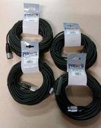 4x DMX kabel 15 meter Nieuw, Nieuw, Ophalen of Verzenden, Licht