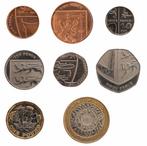 Te koop gevraagd Engelse munten., Ophalen, Overige landen, Overige waardes, Setje